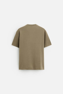 RELAXED FIT KNIT T-SHIRT - Zara фото 13