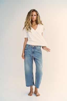 TRF RELAXED-FIT MID-RISE JEANS