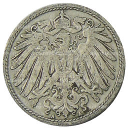 10 пфеннигов 1905 года А Германия