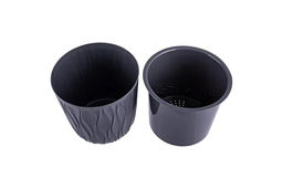 Горшок для цветов 11,2л Desert d265 h258мм серый - Полимербыт фото 5