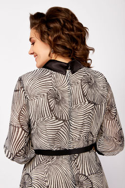 Платье Swallow 804 слоновая кость/принт ракушки - Romanovich style фото 12