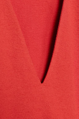 CAMISETA R?STICA ESCOTE PICO / Coral