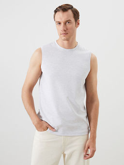 Bisiklet Yaka Erkek Kolsuz Ti??rt