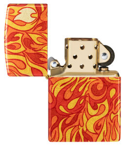 Зажигалка ZIPPO Огонь | Fire 48981  фото 4