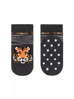 Носки дет.TIP-TOP 7С-54СП (антискол.),р.12(96/6) - 474 темно-серый - Conte elegant фото 2