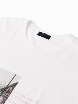 Футболка женская MIST Girl's rules, размер 44, белая