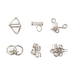 DELFBRICK DLM-55 Набор металлических головоломок 01_Альфа 12 элемент