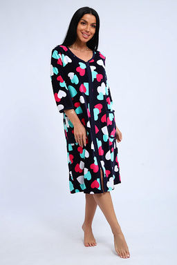 Халат велюровый на молнии (941-6) - Плиона фото 155