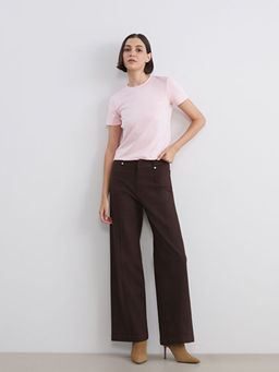 Straight Fit Kad?n Jean Pantolon