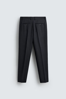 REGULAR FIT SUIT TROUSERS - Zara фото 14