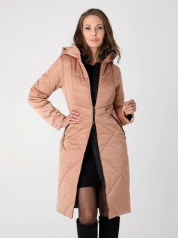 24305 Пальто дем. т.персиковый