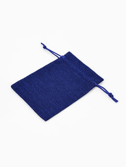 Набор мешочков подарочных 50 шт. «Льняной» 9×12×0.1 см, синий