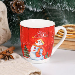 Кружка новогодняя 250 мл / X614 /уп 96/ микс - Галеонтрейд фото 3