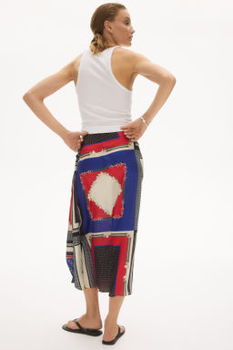 Falda de sat?n con lazada - H&m фото 3