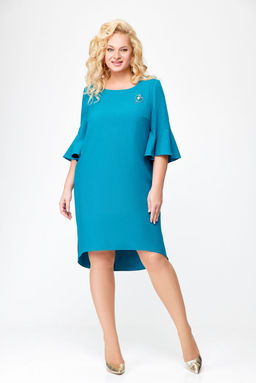 Блуза Swallow 803.2 черный+серебряный узор фото 915