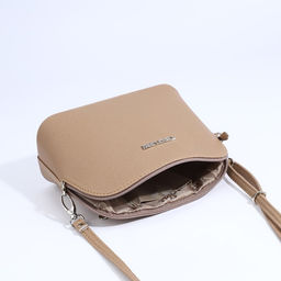 Сумка женская через плечо TEXTURA, маленький размер, цвет бежевый  фото 8