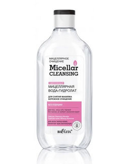 Мицеллярное очищение Мицеллярная вода-Гидролат "Бережное очищение", 300 мл