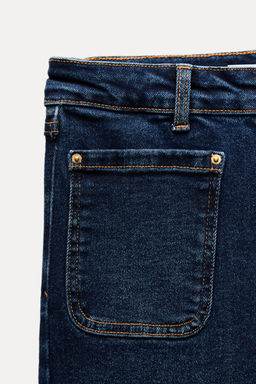 Z1975 HIGH-WAIST MINI FLARE JEANS - Zara фото 8
