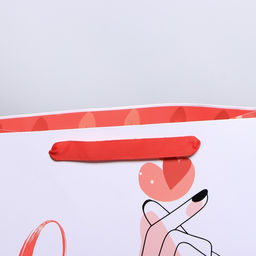 Пакет подарочный ламинированный, упаковка, «Люблю», ML 23×27×11.5 см