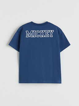 Mickey Mouse Bask?l? Erkek ?ocuk Ti??rt