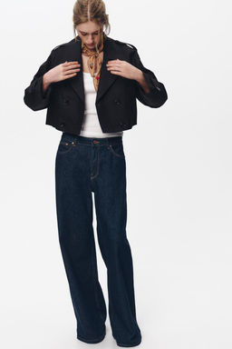 SHORT DOUBLE-BREASTED JACKET - Zara фото 7