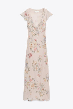 FLORAL MIDI DRESS