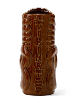 Стакан для коктейлей Тики, 550 мл, в очках, керамика, коричневый - Simaland фото 3