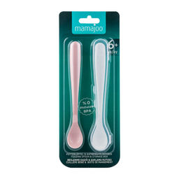 Ложки для кормления с боксом для хранения, 2 шт Pink 7125057 - Mamajoo фото 5