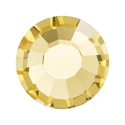 Страз клеевой PRECIOSA 438-11-612 i SS30 цветн. 6.5 мм стекло 144 шт в пакете т.желтый (lt.topaz 10020)