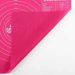 Силиконовый коврик для выпечки «Тесто для пиццы», 50×40 см