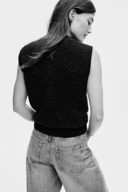 Chaleco en punto boucl? - H&m фото 7