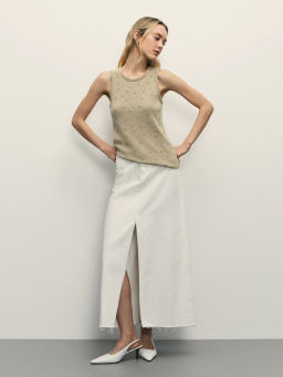 Майка со стразами / Zarina  фото 8