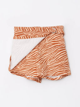 Beli Lastikli Desenli Gabardin K?z ?ocuk ?ort Etek - Waikiki фото 2