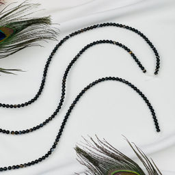 Бусины для украшений из полосатого Агата (90 бусин)