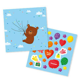 Набор открыток для детей. Серия Сделай свою открытку арт. 58677 ПОЗДРАВЛЯЮ! - Феникс+ фото 2