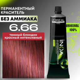 INOA 6.66 темный блонд красный, 60 мл