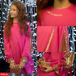 Pelican GFDJ4246 платье для девочек  фото 5