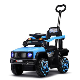 Электромобиль детский "Супер авто" (цвет голубой)