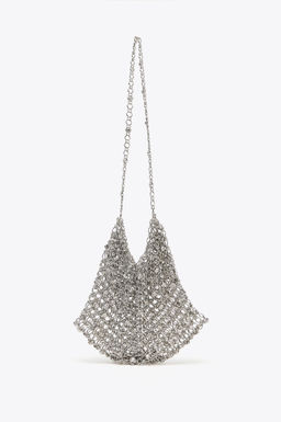 MINI BEADED BUCKET BAG