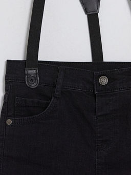 Pantolon Ask?l? Erkek ?ocuk Jean ?ort