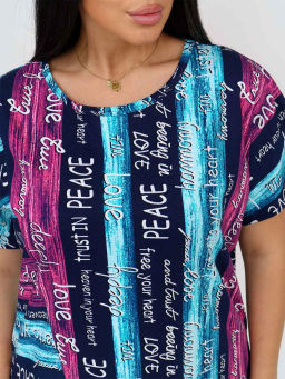 Платье женское, цвет зеленый голубой розовый