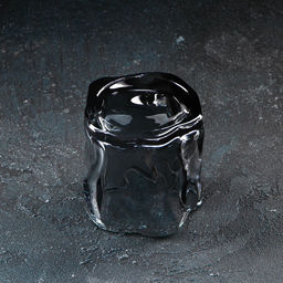 Стакан Magistro IceBar. Black, 250 мл, стекло, серый  фото 3