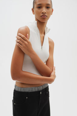 Pantalon de sarga de talle bajo - H&m фото 2