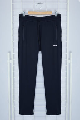 TRENDYOL MAN Siyah Slim/Dar Kesim Fermuar Cepli Spor Esofman Alt? TMNAW25EA00015 - Trendyolmilla фото 6