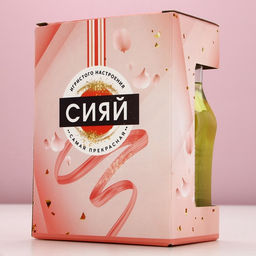 Подарочный набор косметики «Самая чудесная», гель для душа мартини 250 мл и бомбочки для ванны 4×20 г, Чистое счастье