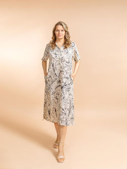 Платье (вискоза,лен) №25-203-2 (Лето-2025)