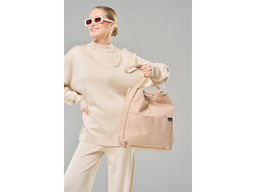 Сумка женская текстиль Lanotti 1701/Бежевый