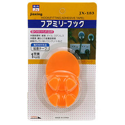 Держатель для электрической вилки на липучке, набор 2 штуки, 5х6х2,6см, пластмассовый, цвета микс, в блистере (Китай) - Домашняя мода фото 5