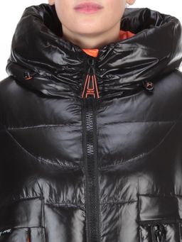 2197-1 BLACK Куртка зимняя женская MONGEDI (200 гр. холлофайбера) - Fashion фото 10