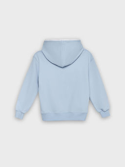 Худи для девочек голубое - Mark formelle фото 10